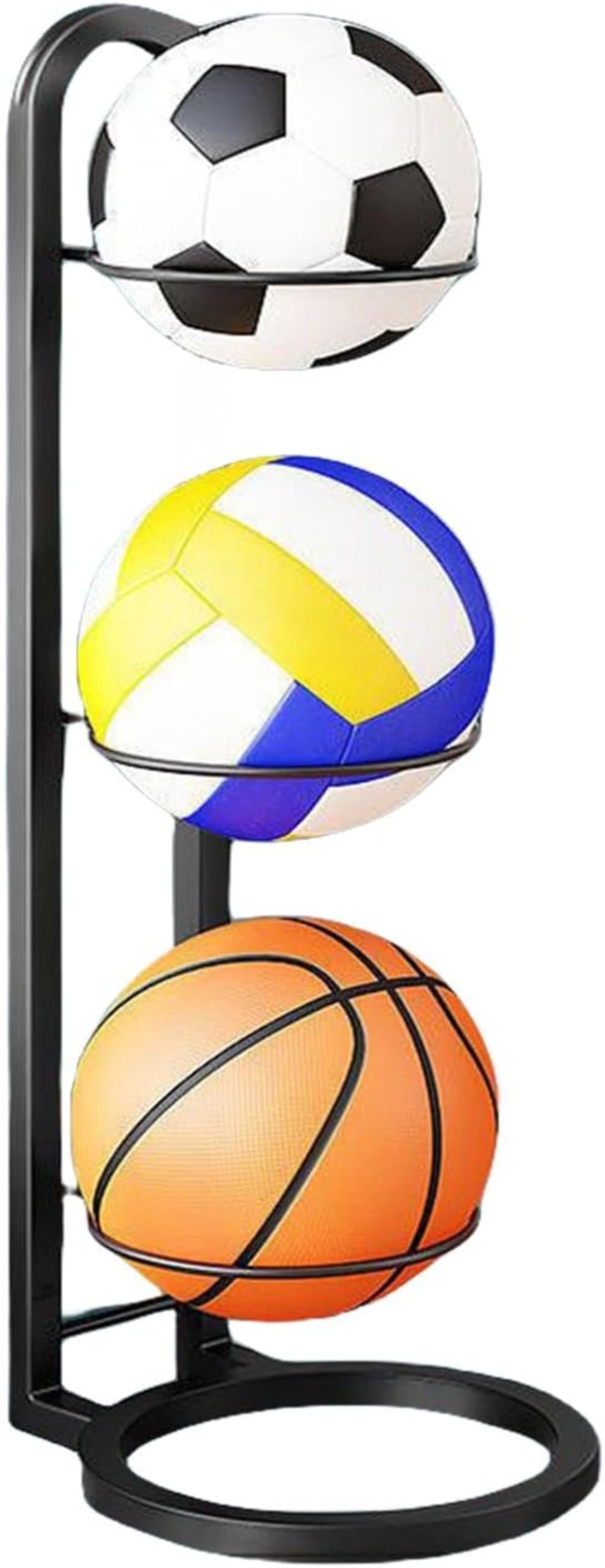 Amazon｜Farigrut ボール収納ラック ボールスタンド サッカースタンド